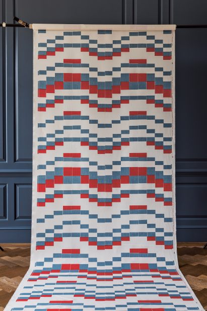 Christopher Farr launches two patterned fabrics from the Anni Albers archive