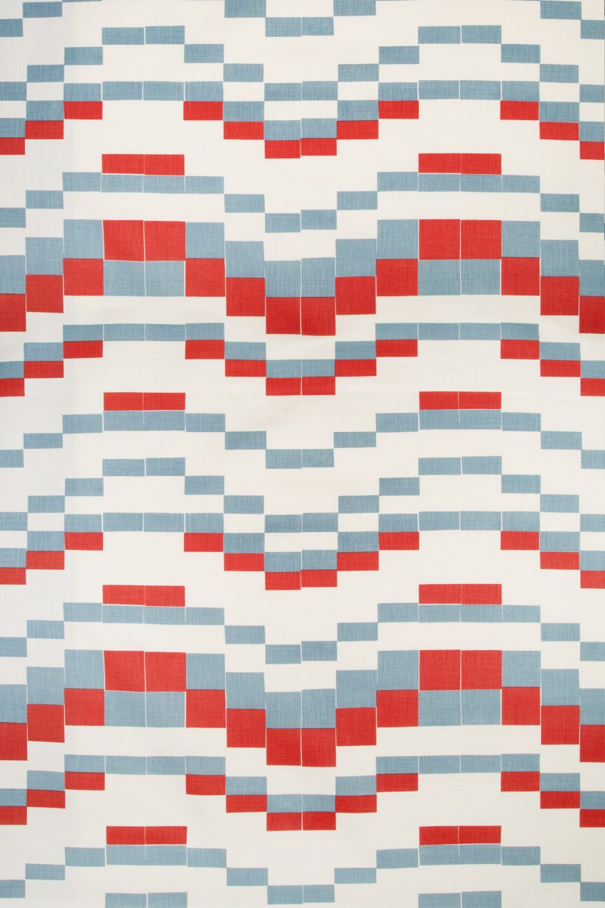 Christopher Farr launches two patterned fabrics from the Anni Albers archive