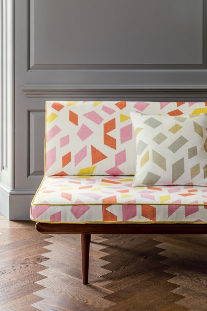 Christopher Farr launches two patterned fabrics from the Anni Albers archive