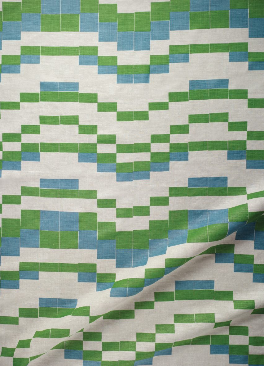 Christopher Farr launches two patterned fabrics from the Anni Albers archive