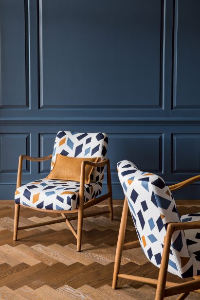 Christopher Farr launches two patterned fabrics from the Anni Albers archive