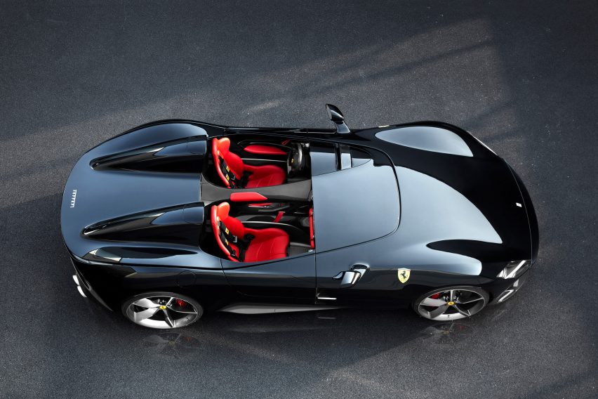 Ferrari's latest sports cars have no roofs or windshields