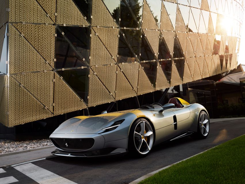 Ferrari's latest sports cars have no roofs or windshields