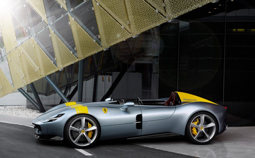 Ferrari's latest sports cars have no roofs or windshields