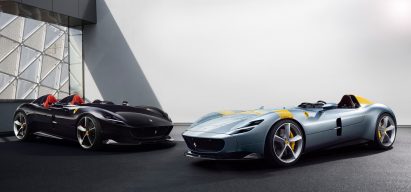 Ferrari's latest sports cars have no roofs or windshields