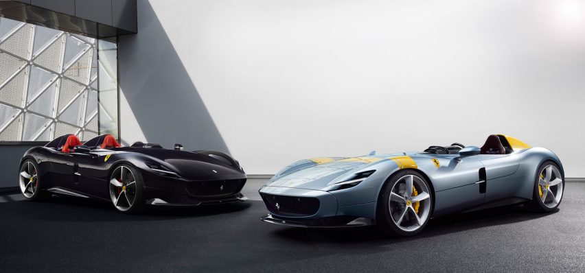 Ferrari's latest sports cars have no roofs or windshields