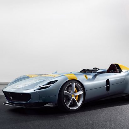 Ferrari’s latest carbon-fibre sports cars have no windshield or roof