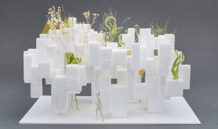 Sou Fujimoto has donated two architectural models of Home for All projects