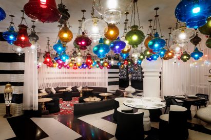 Mondrian Doha hotel by South West Architecture with interiors by Marcel Wanders