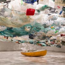 Tadashi Kawamata fills Lisbon’s MAAT with plastic to warn about ocean debris