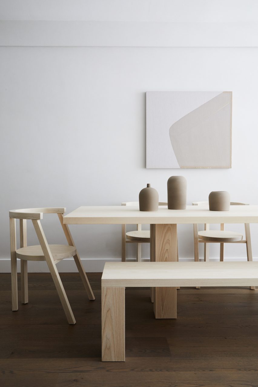 Hampton's beach landscape informs minimalist furniture collection