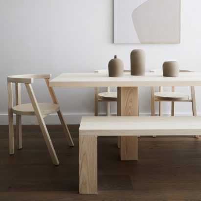 Hampton's beach landscape informs minimalist furniture collection