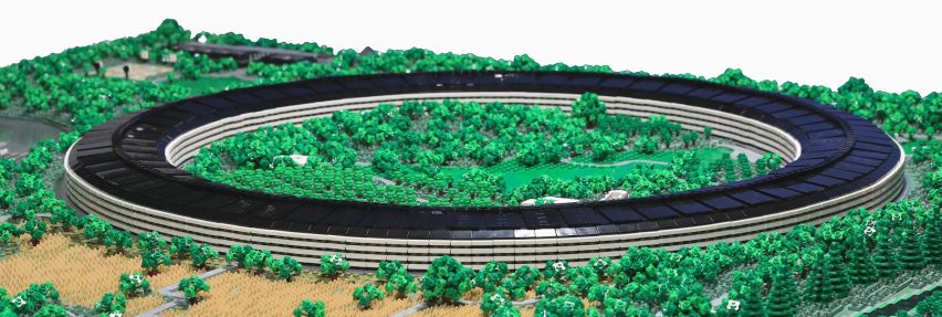 Lego Apple Park by Spencer Rezkalla