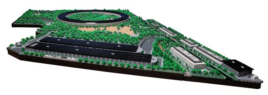 Lego Apple Park by Spencer Rezkalla
