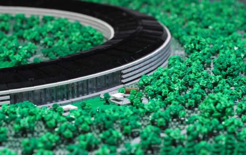 Lego Apple Park by Spencer Rezkalla