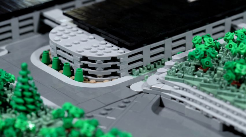 Lego Apple Park by Spencer Rezkalla
