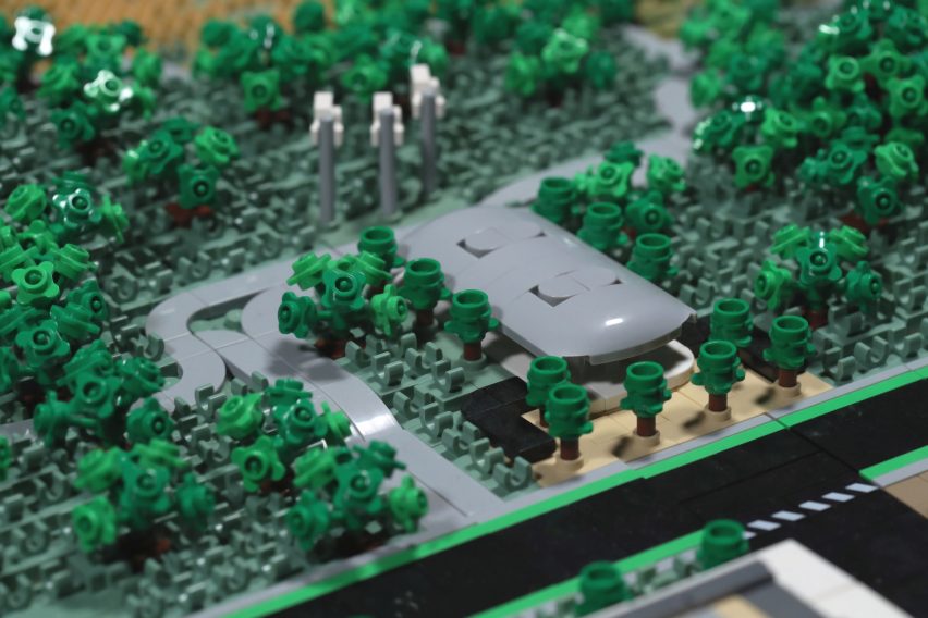 Lego Apple Park by Spencer Rezkalla