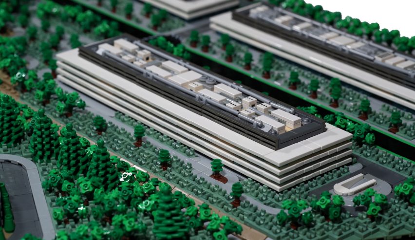 Lego Apple Park by Spencer Rezkalla