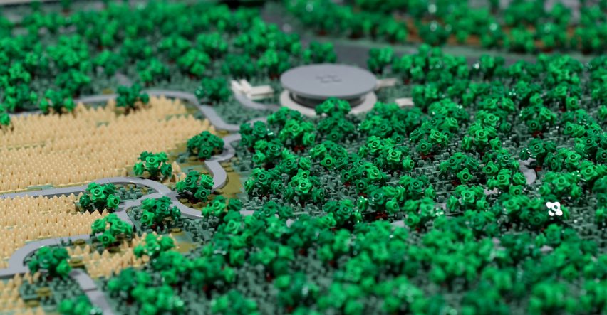 Lego Apple Park by Spencer Rezkalla