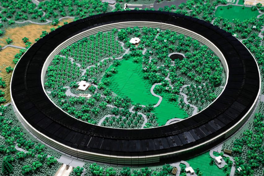 Lego Apple Park by Spencer Rezkalla