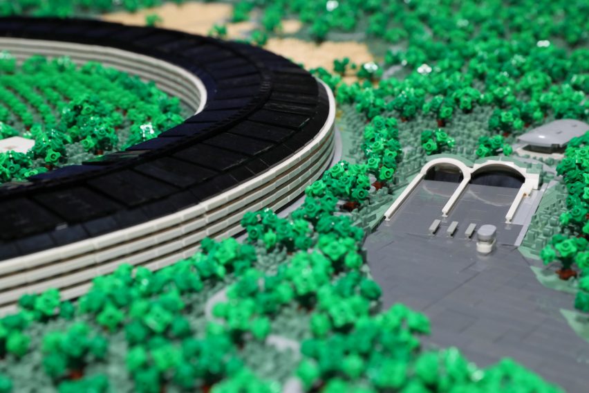 Lego Apple Park by Spencer Rezkalla