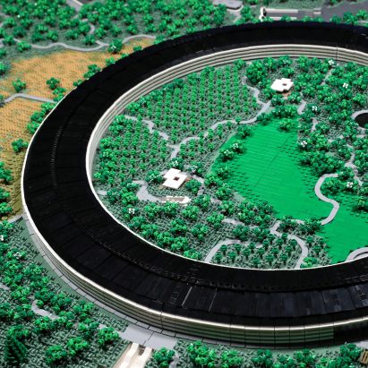Lego Apple Park took its builder two years to complete