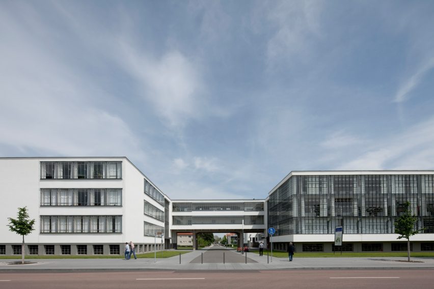 Bauhaus School Dessau by Walter Gropius