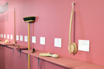 Bürstenhaus Redecker Müseum is a travelling showcase of brushes curated by Michael Marriott