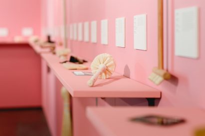 Bürstenhaus Redecker Müseum is a travelling showcase of brushes curated by Michael Marriott