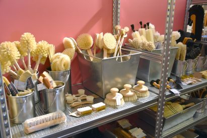 Bürstenhaus Redecker Müseum is a travelling showcase of brushes curated by Michael Marriott