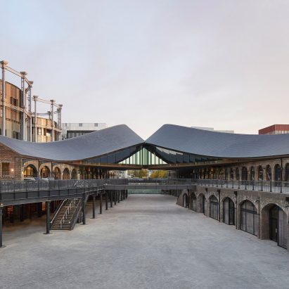 Coal Drop Yards shopping centre at King's Cross by Thomas Heatherwick Studio