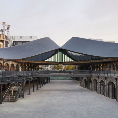 Coal Drop Yards shopping centre at King's Cross by Thomas Heatherwick Studio
