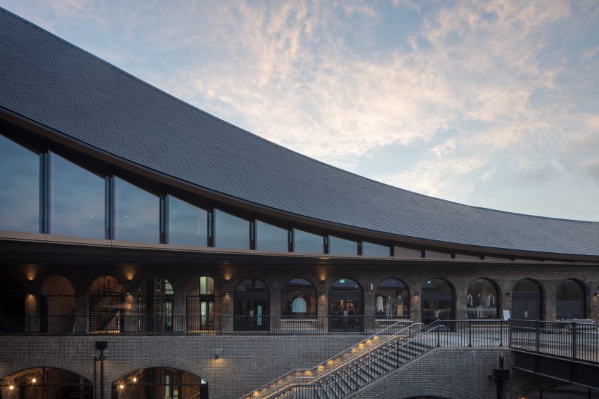 Coal Drop Yards shopping centre at King's Cross by Thomas Heatherwick Studio