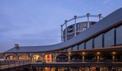 Coal Drop Yards shopping centre at King's Cross by Thomas Heatherwick Studio
