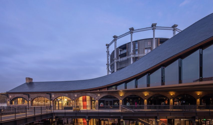 Coal Drop Yards shopping centre at King's Cross by Thomas Heatherwick Studio