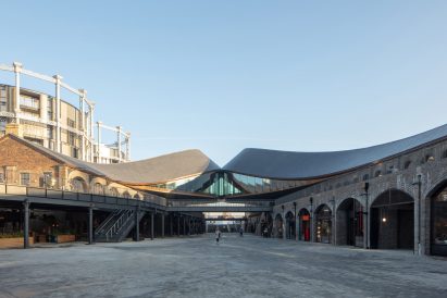 Coal Drop Yards shopping centre at King's Cross by Thomas Heatherwick Studio