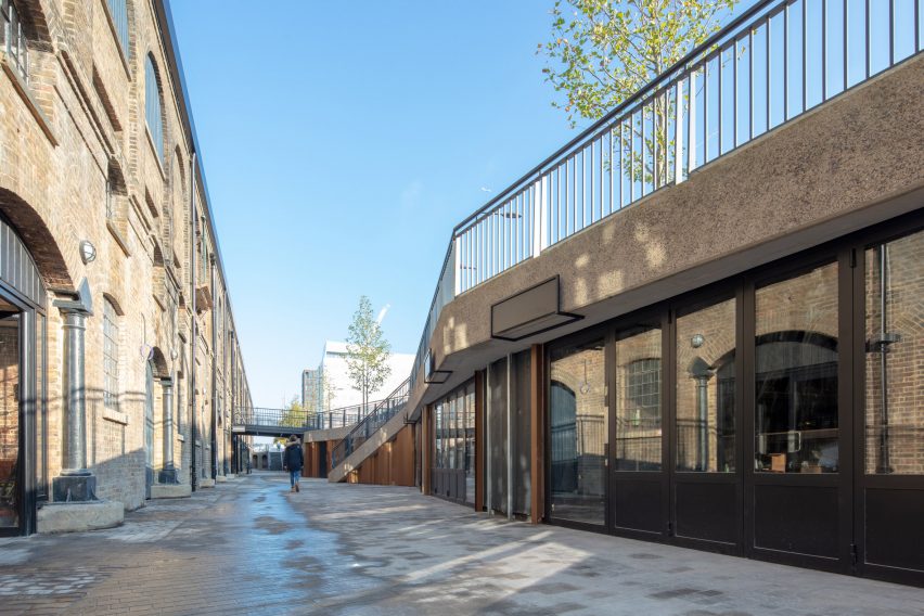Coal Drop Yards shopping centre at King's Cross by Thomas Heatherwick Studio