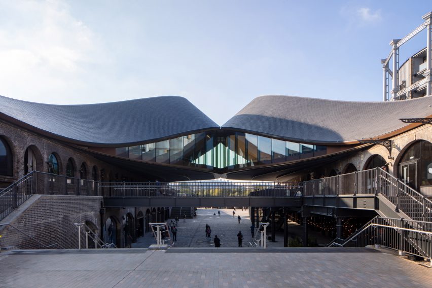 Coal Drop Yards shopping centre at King's Cross by Thomas Heatherwick Studio