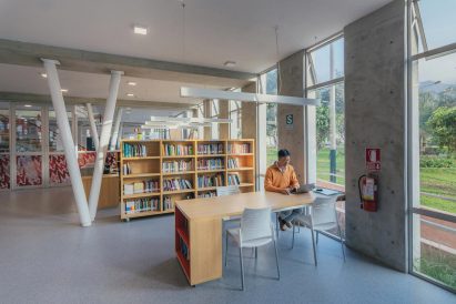 Community Library in La Molina by Gonzalez Moix Arquitectura