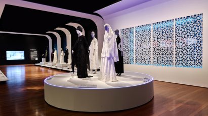 Contemporary Muslim Fashions at de Young Museum
