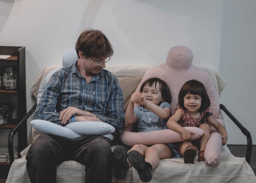 Aseptic Studio creates headless man-shaped pillow to reduce loneliness