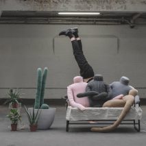Aseptic Studio creates headless man-shaped pillow to reduce loneliness