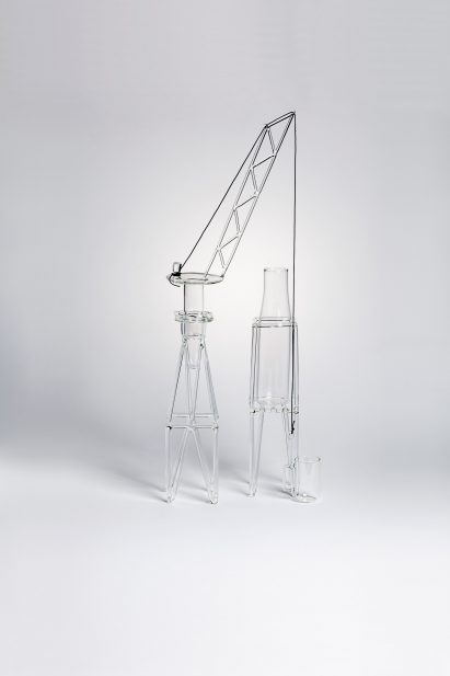 Drawing Glass by Massimo Lunardon curated by Fabrica at Silvera