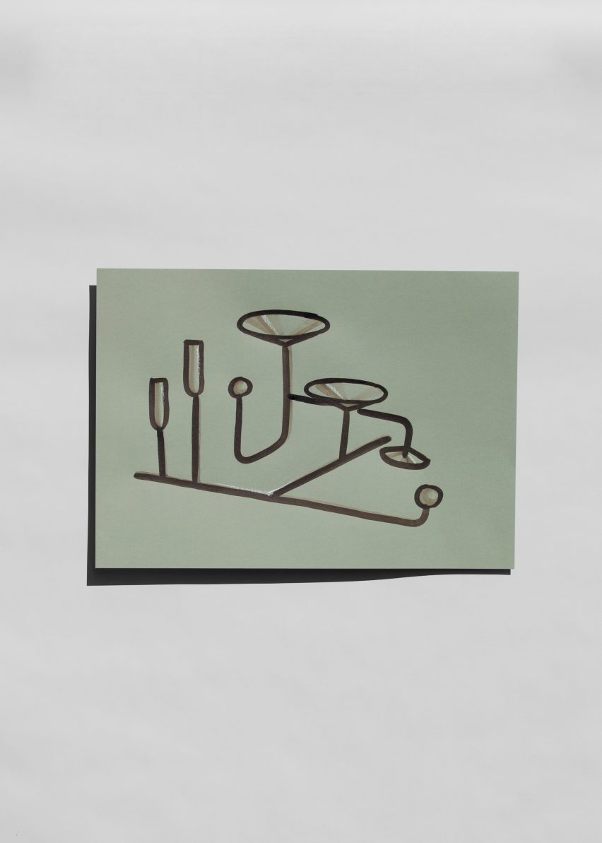 Drawing Glass by Massimo Lunardon curated by Fabrica at Silvera