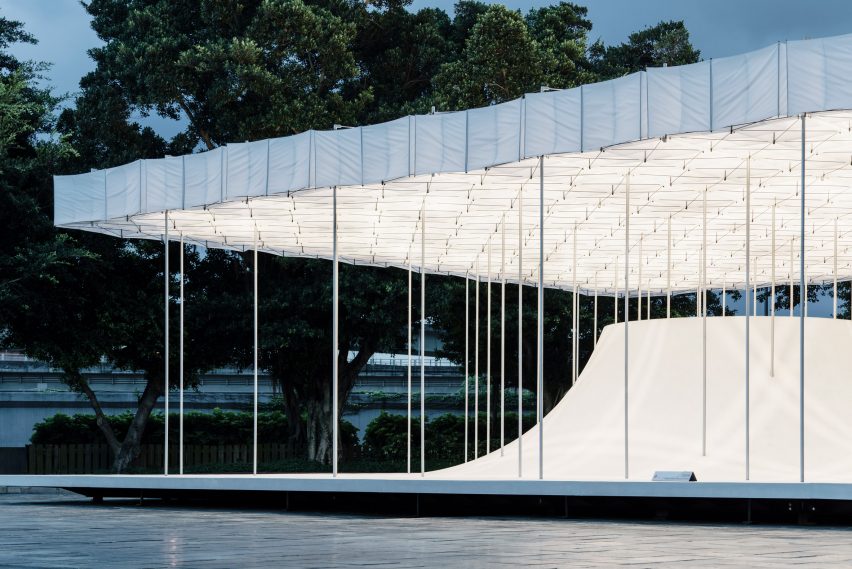 Taipei Fine Arts Museum pavilion by Shen Ting Tseng Architects