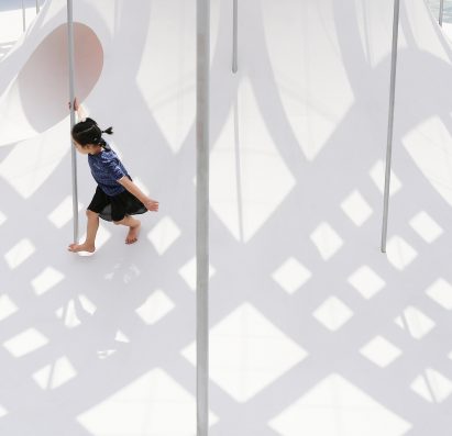 Taipei Fine Arts Museum pavilion by Shen Ting Tseng Architects