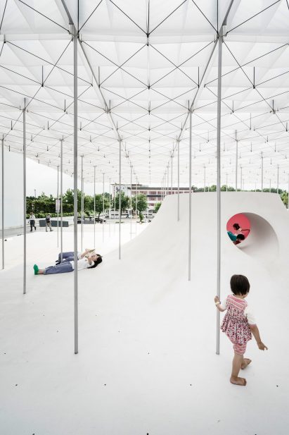 Taipei Fine Arts Museum pavilion by Shen Ting Tseng Architects