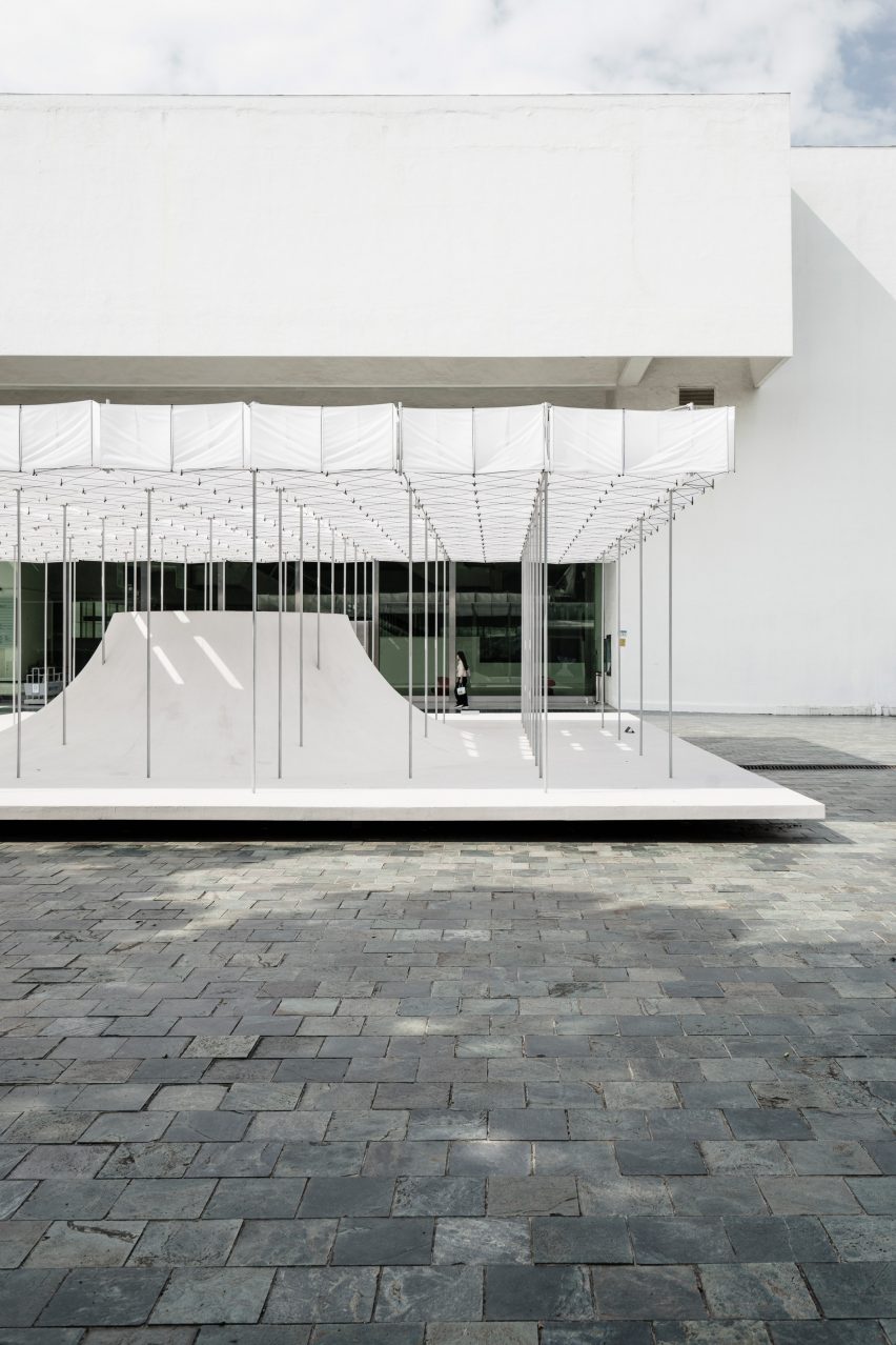 Taipei Fine Arts Museum pavilion by Shen Ting Tseng Architects