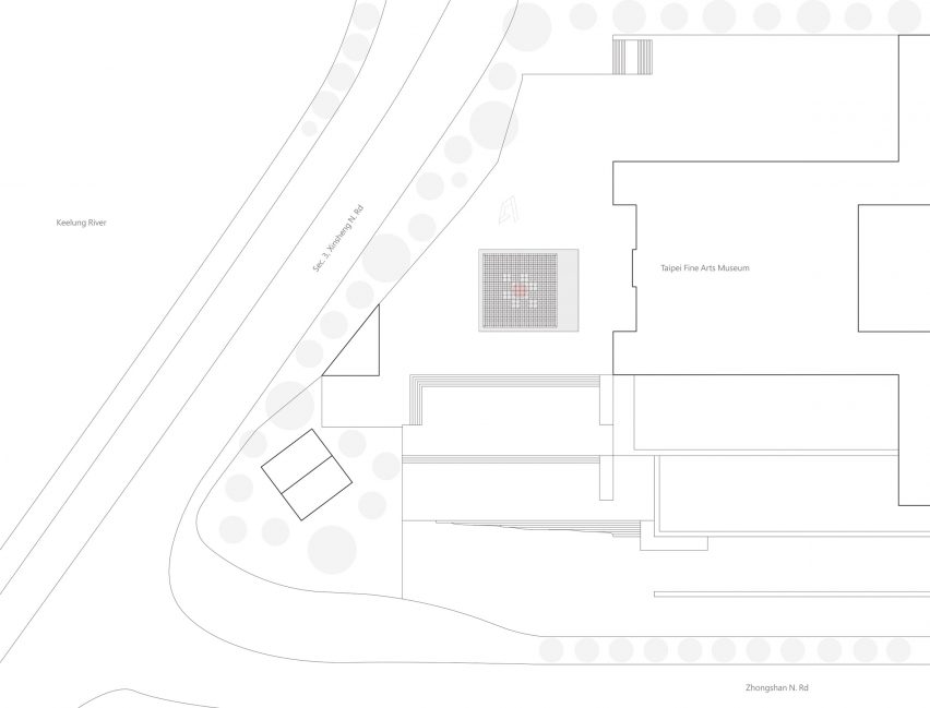 Taipei Fine Arts Museum pavilion by Shen Ting Tseng Architects