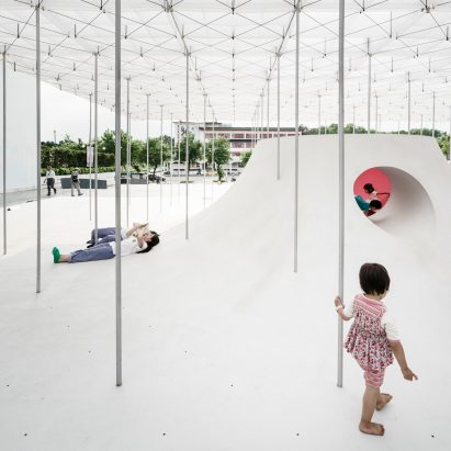 Taipei Fine Arts Museum pavilion by Shen Ting Tseng Architects